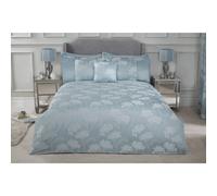 Blossom Luxury Duvet Set - Duck Egg Blue - King - TJ Hughes