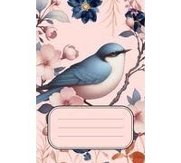 Blossom Notes Composition Notebook [B5] | 100 Pages, Wide Ruled, 6" x 9" | Cute School & Writing Essentials