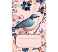Blossom Notes Composition Notebook [B5] | 100 Pages, Wide Ruled, 6" x 9" | Cute School & Writing Essentials