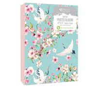 Blossom Photo Album Floral Design Holds 80 4 X 6 Family Holiday Photographs