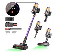 Blossom Wireless Handheld Vacuum Cleaner ,45,000PA Suction,Smart Dust Sensor,Touch Screen,Portable Stick Cordless Vacuum gold