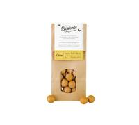Blossombs Kraft Bag with 50 Flower Trees - Ochre Yellow - Seed Bombs, Flowers Gift for Butterflies, Bees and Bumblebees - Flower Seed Mix