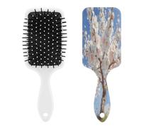 Blossoming Almond Tree Hairbrush Air Cushion Comb Hair Comb