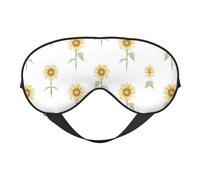 Blossoming Sunflowe Sleep Eye Mas Updated Design Light Blocking Night Eye Blinder Men Women Shift Work Travel