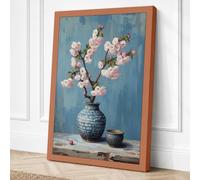 Blossoms in Silence Canvas Wall Art Print 30x20 Inch | Ready to Hang, Gallery Wrapped, Fade-Resistant Inks, Securely Packaged, UK Made