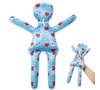 Blosssound 16 x 13 Inches/ 40 x 33 cm Stress Relief Punching Doll Soft Gag Gift Anger Relief Toys Sensory Tool for Friends Coworker Men Women Husband Girlfriend Boyfriend