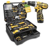 BLOSTM 248 Piece Tool Kit with Drill (Yellow)