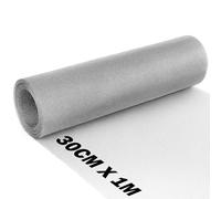 BLOSTM 304 Stainless Steel Wire Mesh Roll - 30cm x 1m Rustproof Fine Metal Mesh to Cover Vents, Air Bricks, Windows - Blocks Rodents, Insects, Mouse, Pests from Entering Home & Garden - Easy to Cut