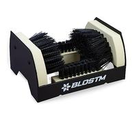 BLOSTM Boot Cleaner - Outdoor Boot Brush Mud Remover, Metal Floor Mount Boot Scraper with Stiff Bristles - Removes Dirt & Mud from Shoes, Wellies, Wellingtons, Boots