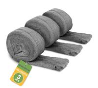 BLOSTM Fine Steel Wool 0000-3 Pack