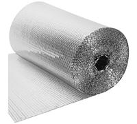 BLOSTM Foil Insulation Roll 25m x 60cm - Radiator Reflector Panels for Floor, Ceiling, Roof, Wall Insulation - 3-in-1 Reflective Foil Insulation Roll - Heat & Vapour Barrier Saves Energy