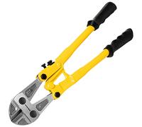 BLOSTM Heavy Duty Bolt Cutters - 14" Stainless Steel Bolt Cutter with Ergonomic Rubber Grip Handles, Strong Bolt Croppers to Cut Fences, Machinery Bolts, Chains, Padlocks - for Mechanics, Carpentry