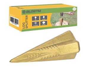 BLOSTM Heavy Duty Manual Log Splitter Wedge 1.8kg Splitting Wood Grenade 4 Way