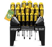 BLOSTM Magnetic Screwdriver Set with Stand - 44 PCS Screw Driver Set