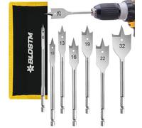Blostm Spade Drill Bit Set - 8 Piece