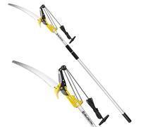 BLOSTM Telescopic Tree Pruner 3.3m - 2 in 1 Extendable Tree Loppers