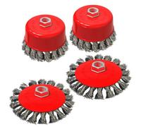 Blostm Twist Knot Wire Brush Set 4Pcs