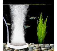 BLOTFISH Fish Tank Air Stone, 2 Inch Nano Ultra-High Dissolved Oxygen Diffuser Bubbler, Make Super Tiny Bubbles for 2-30 Gall0n Hydroponics and Aquarium Fish Tank