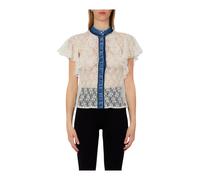 Blouse - female - Liu Jo - Shirts - Blue - L - Blouses & Shirts L