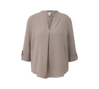Blouse tunic woman QS Regular Fit Marron 36