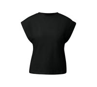 Blouse with Shoulder Details Women QS Noir 2XL