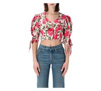Short Floral Top - female - Chloé - Blouses - Multicolor - S - Blouses & Shirts S