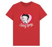 Blow A Kiss T-Shirt Betty Boop Red M