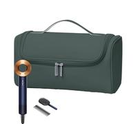 Blow Dryer Case - PU Hair Dryer Storage Bag | Travel Hair Dryer Pouch | Hairdressing Tool Storage Bag,Waterproof Lightweight Storage Bag for Hair Dryer and Accessories, Portable Carrying Case