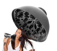 Blow Dryer Diffuser - Universal Hair Dryer Attachment, Heat Resistant Tool | Adjustable 1.4 to 2.6 Inch Nozzle Head, Curl Styling Enhancer for Salon, Barbershop, College Dorm, Travel, Home Use