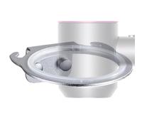 Blow Dryer Hanger - Wall Mounted Hair Dryer Shelf, No Drilling Installation | Heavy Duty Styling for Bathroom Cabinet, Space Saving Hair Accessory Holder, Keeps and Styling Tools