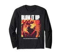 Blow It Up Mushroom Cloud Weirdcore Apocalyptic Doomer Mood Long Sleeve T-Shirt