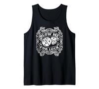 Blow Me for Luck Vintage Dice Gambling Tank Top