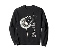 Blow Me Funny Dandelion Sweatshirt