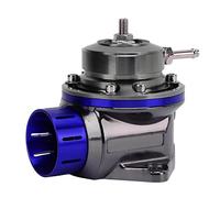 Blow Off Valve Kit ， Recirculating Dump Valve Kit ， Turbo Blow Off Pressure Relief Valve BOV ID 40mm Length 65mm Universal Modification(Blue)