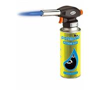 Blow Torch Butane Gas Cylinders Kitchen & Catering Cooking Kit Camping Gas Canister for Camping Stove Blowtorch COOKER CAMPING HEATER BBQ Creme Brulee Tarts Pies Gas Refill Bottles (1X Torch 1XRefill)