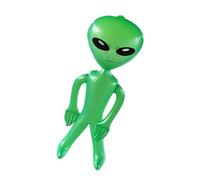 Blow up Alien | 35.4 Inch Halloween Decor - Blow Up Alien Toy Party Props,for Celebration Backyard Porch Patio Yard Garden Lawn Birthday Christmas Festival