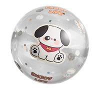 Blow up Beach Ball, 23.6 Inches Transparent Inflatable Pool Balls, Water Game for Kids Vacation Adults Family Party Beach Gathering Park Outdoor Fun Activities