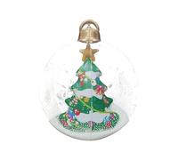 Blow Up Ornament Decor - Large Air Filled Sphere, Reusable Holiday Accessory, Weather Resistant Structure, Quick Seal Cap, Lightweight Display | Christmas Balloon For Outside Parties Home Seasonal Eve