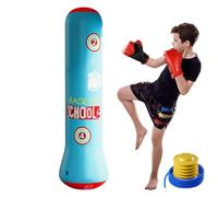 Blow-up Punching Bag For Kids,Bounce Back Boxing Bag - Fun Boxing Column Tumbler, Boxing Target Bag With Pump For Indoor/Outdoor Workout