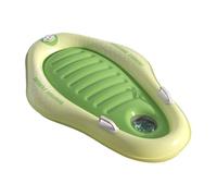 Blow Up Surf Board - Water Float Board, Beach | Foldable Portable Surf Raft for Girl Boys, Lightweight Outdoor Swimming Aid, Pool Decoration Of Sun Lies
