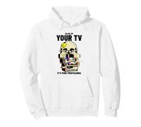 Blow Up Your TV It's Pure Propaganda (Rebel Statement) Pullover Hoodie