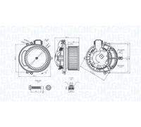 MAGNETI MARELLI 069412722010 Interior Blower