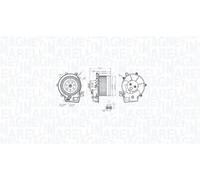 Blower fan 069412763010 MAGNETI MARELLI for MERCEDES-BENZ G-CLASS G-CLASS Cabrio