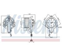INTERIOR BLOWER 87648 FOR FORD FOCUS/IV/Turnier KUGA/III M0DC/SFDC 1.0L 3cyl