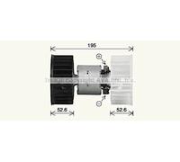 PRASCO BW8610 Heater blower motor