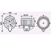AVA CN8310 Cooling Blower
