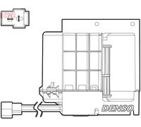 DENSO DEA17033 Blower motor