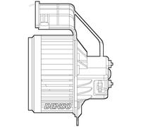 Blower fan DEA23020 DENSO for RENAULT KANGOO Express KANGOO BE BOP