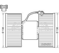 DENSO DEA05006 Blower motor