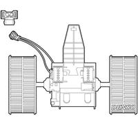 DENSO DEA05009 Interior Blower